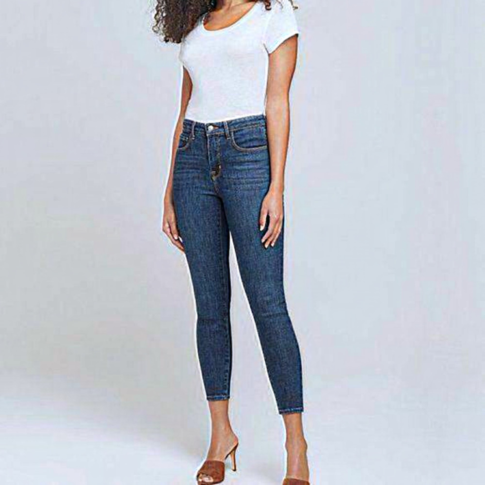 L'AGENCE Margot High Rise Skinny Jeans - Meadeโ Women Size 30